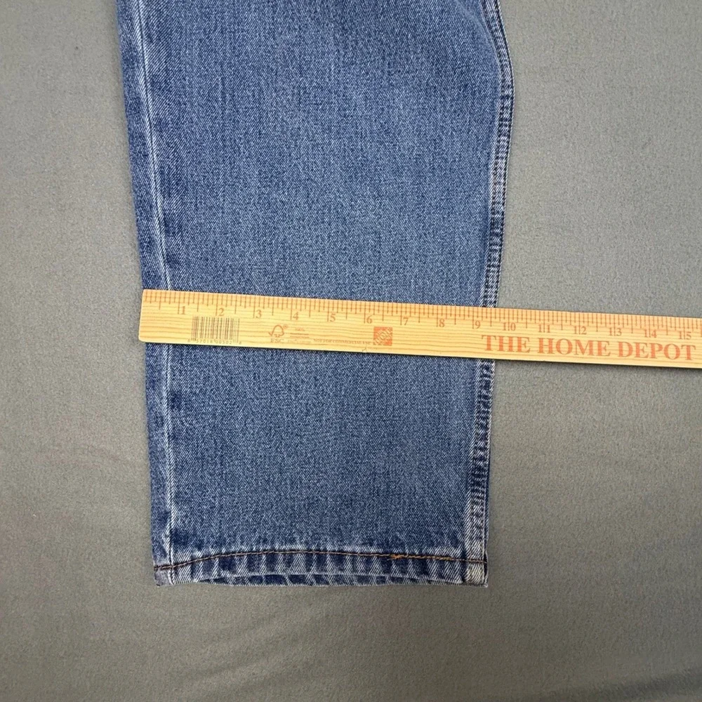 Levis 550 Relaxed Fit Jeans Mens 40x32 Blue Medium Wash Tapered Leg‎ 00550-4891